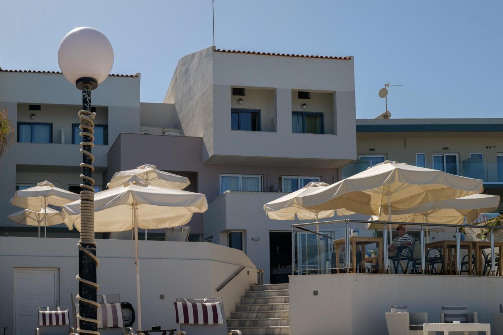 Filoxenia Beach Hotel Rethymno Exterior foto
