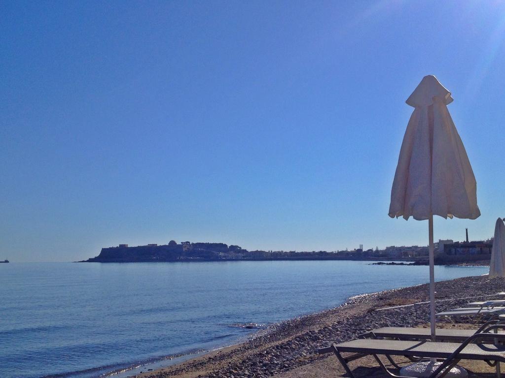 Filoxenia Beach Hotel Rethymno Exterior foto